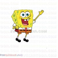 Spongebob Squarepants 4 svg dxf eps pdf png