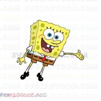 Spongebob Squarepants 8 svg dxf eps pdf png