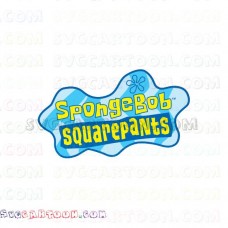 Spongebob Squarepants logo svg dxf eps pdf png