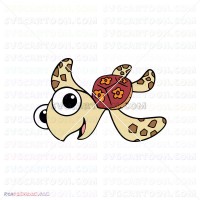 Squirt Finding Nemo 007 svg dxf eps pdf png