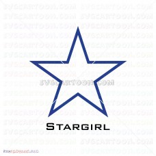 StarGirl svg dxf eps pdf png