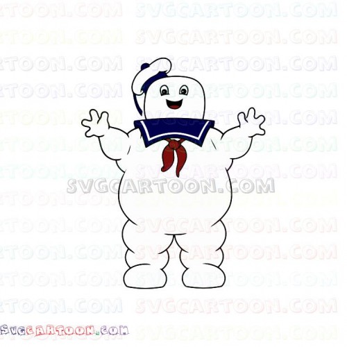 Download Stay Puft Marshmallow Man Svg Dxf Eps Pdf Png