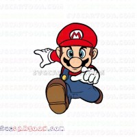Super Mario Running svg dxf eps pdf png
