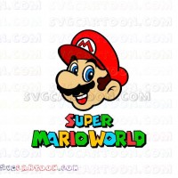 Super Mario World face svg dxf eps pdf png
