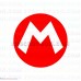 Super Mario logo M svg dxf eps pdf png