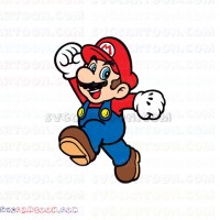 Super Mario very happy svg dxf eps pdf png