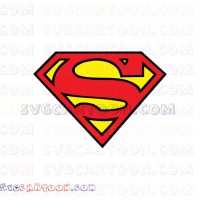 Superman Superhero Logo svg dxf eps pdf png