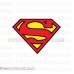 Superman Superhero Logo svg dxf eps pdf png