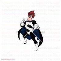 Syndrome The Incredibles 016 svg dxf eps pdf png