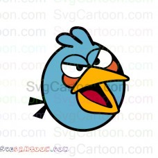 The Blues Angry Bird svg dxf eps pdf png
