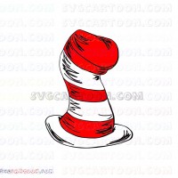 The Hat Dr Seuss The Cat in the Hat svg dxf eps pdf png