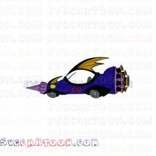 The Mean Machine driven The Wacky Races svg dxf eps pdf png