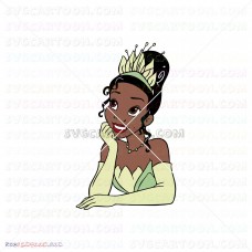 Tiana The Princess And The Frog 001 svg dxf eps pdf png