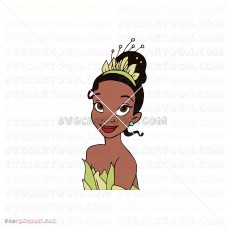 Tiana The Princess And The Frog 002 svg dxf eps pdf png
