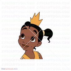 Tiana The Princess And The Frog 004 svg dxf eps pdf png