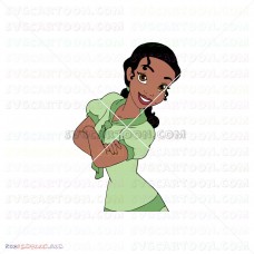 Tiana The Princess And The Frog 007 svg dxf eps pdf png