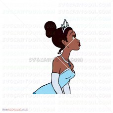 Tiana the Ballerina The Princess And The Frog 008 svg dxf eps pdf png