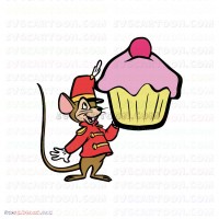 Timothy With Cacke Dumbo svg dxf eps pdf png
