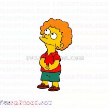 Todd Flanders The Simpsons svg dxf eps pdf png