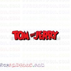 Tom and Jerry logo svg dxf eps pdf png