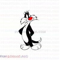 Tweety and Sylvester 14 svg dxf eps pdf png