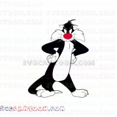 Tweety and Sylvester 2 svg dxf eps pdf png
