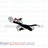 Tweety and Sylvester 5 svg dxf eps pdf png