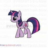 Twilight Sparkle My Little Pony svg dxf eps pdf png
