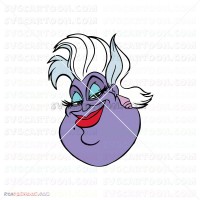 Ursula The Little Mermaid 034 svg dxf eps pdf png