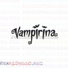 Vampirina logo svg dxf eps pdf png