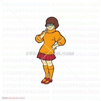 Velma Dinkley Scooby Doo 023 svg dxf eps pdf png