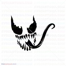 Venom Silhouette 006 svg dxf eps pdf png