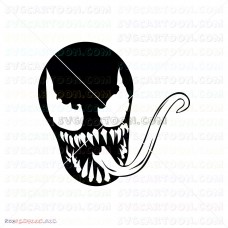 Venom Silhouette 008 svg dxf eps pdf png