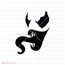 Venom Silhouette 012 svg dxf eps pdf png