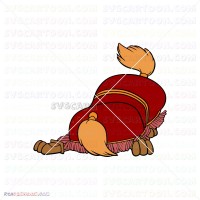 Wardrobe And Footstool Beauty And The Beast 018 svg dxf eps pdf png