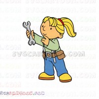 Wendy Repairing Bob the Builder svg dxf eps pdf png