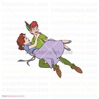 Wendy and Peter Pan 007 svg dxf eps pdf png