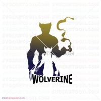 Wolverine Silhouette svg dxf eps pdf png