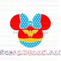 Wonder Minnie Star Mickey Mouse svg dxf eps pdf png