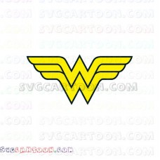 Download Wonder Woman Logo Svg Dxf Eps Pdf Png