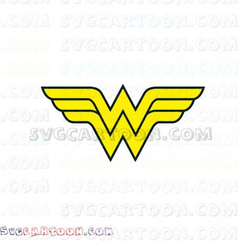 Wonder Woman Logo svg dxf eps pdf png