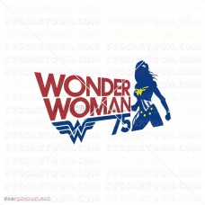 Wonder Woman Silhouette 003 svg dxf eps pdf png
