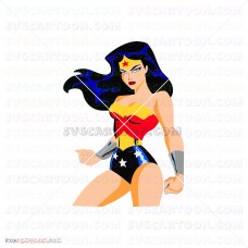 Wonder Woman Silhouette 005 svg dxf eps pdf png