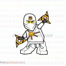Zane Lego Ninjago svg dxf eps pdf png