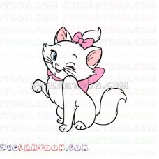 cute marie svg dxf eps pdf png
