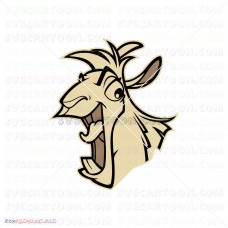 llama The Emperors New Groove 004 svg dxf eps pdf png