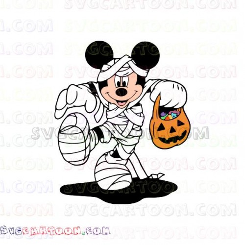 Download Mickey Mummy Svg Dxf Eps Pdf Png