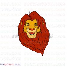 mufasa the lion king 2 svg dxf eps pdf png