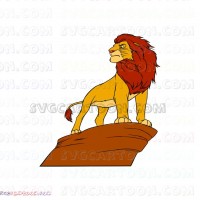 mufasa the lion king 3 svg dxf eps pdf png