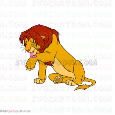 mufasa the lion king 6 svg dxf eps pdf png